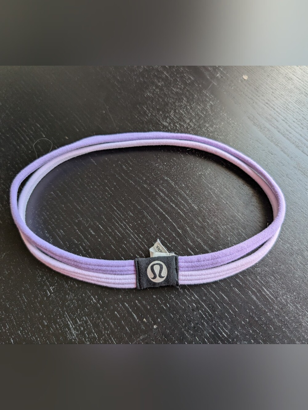 Lululemon DANCE! Headband in Lilac/Black/Pink